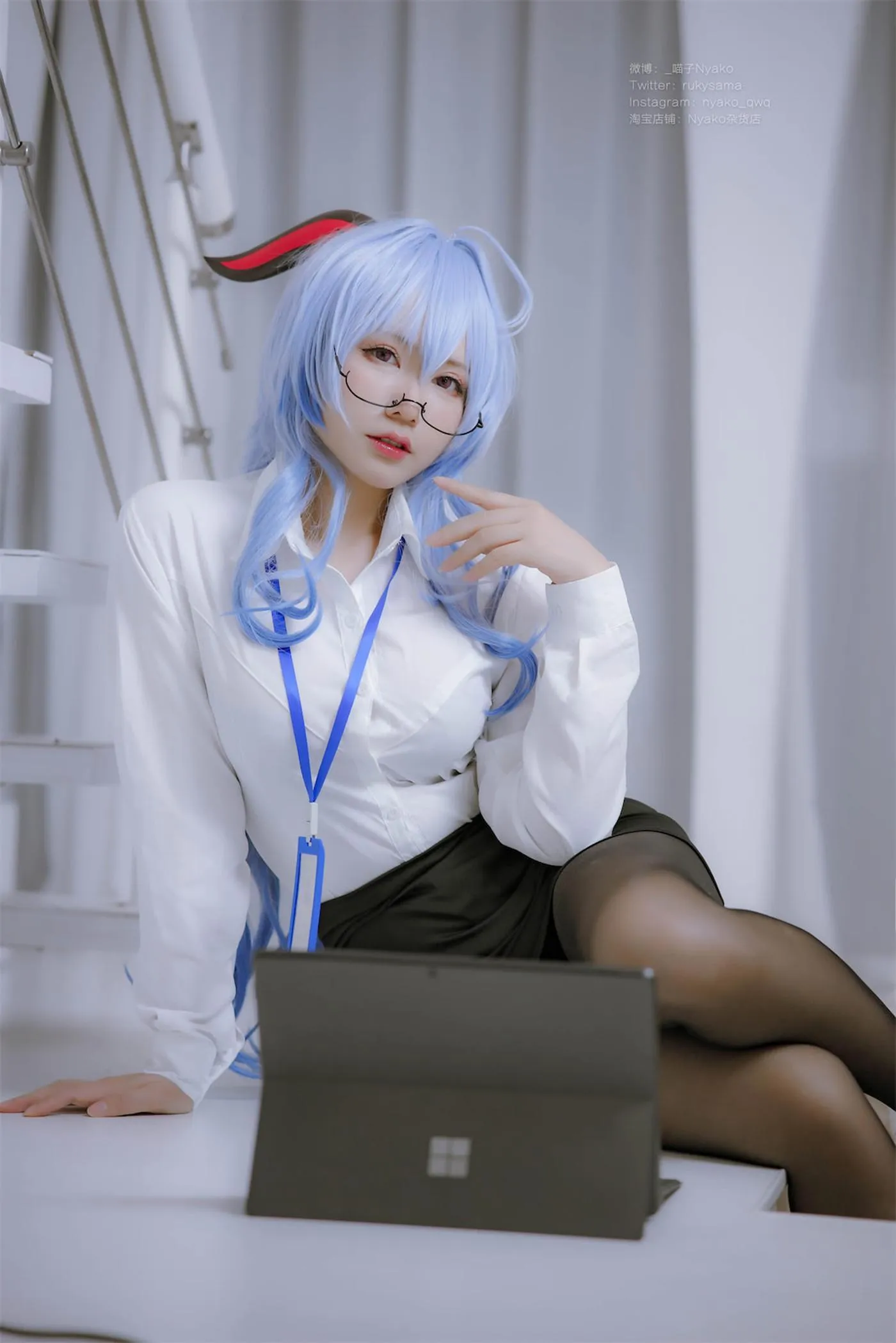 Nyako喵子 – NO.43 原神甘雨OL [79P]插图3